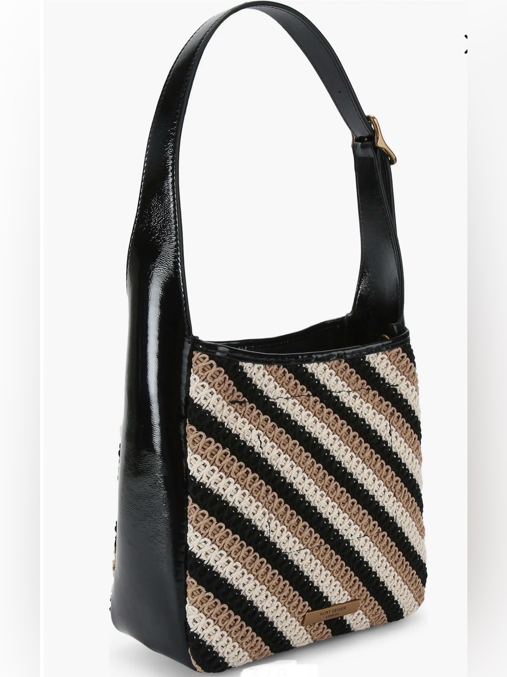 Kurt Geiger Small Bond Hobo Bag - Picture 3 of 5
